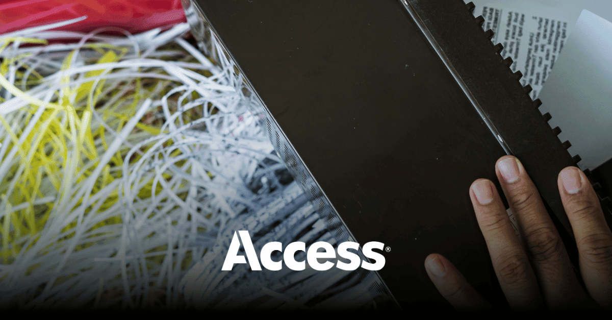 Plus que du déchiquetage Mise en place d&rsquo;un programme de destruction sécurisée défendable